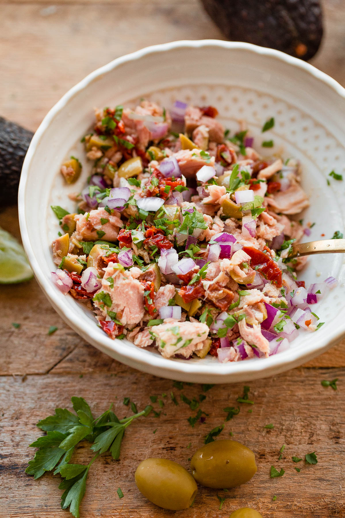 Italian Tuna Salad - dairy free, gluten free, and paleo!