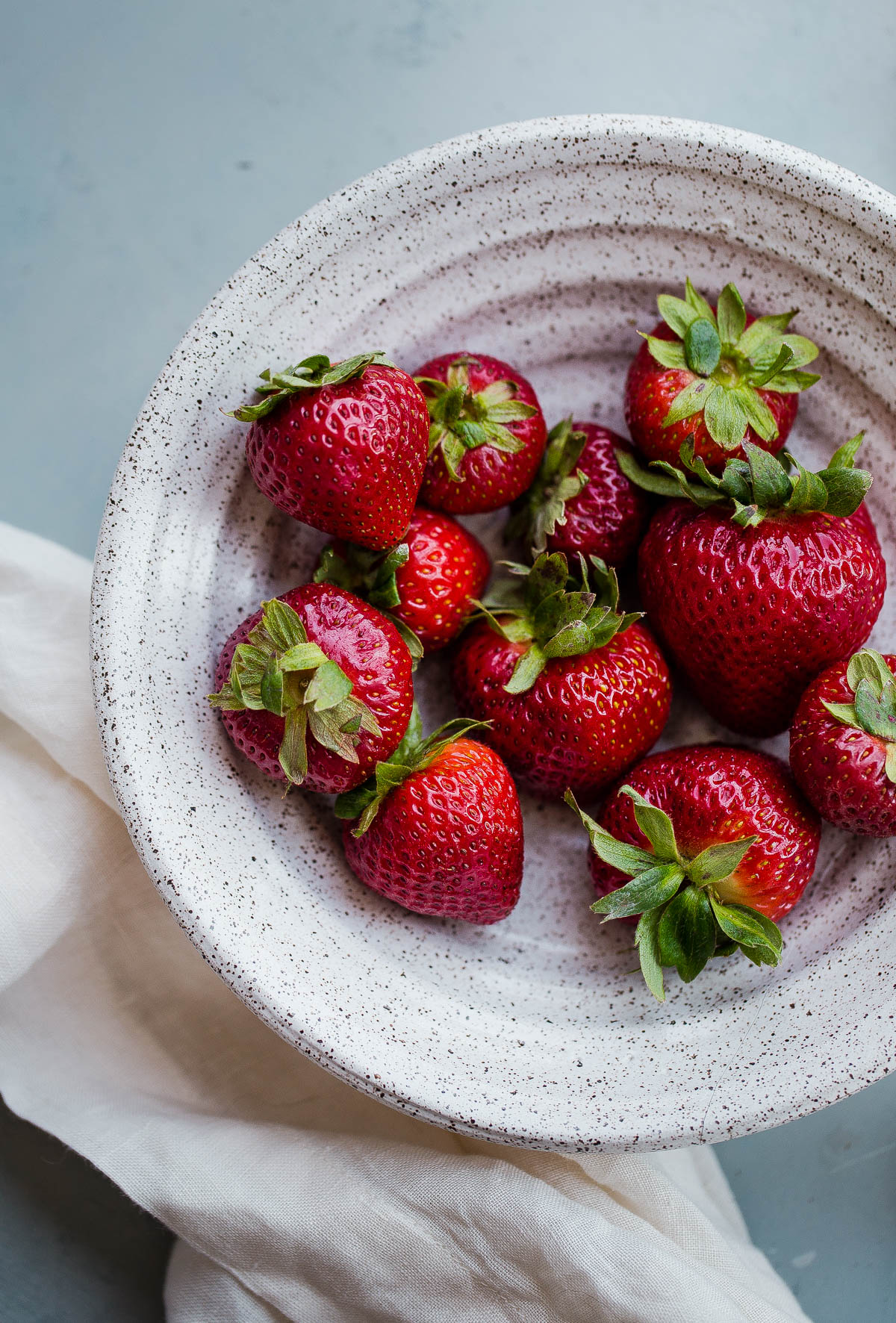 Strawberries in a Bowl