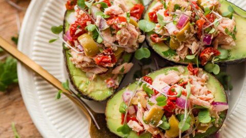 Tuna Avocado Boats