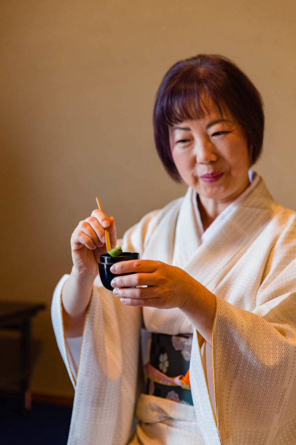 Camellia Tea Ceremony Kyoto