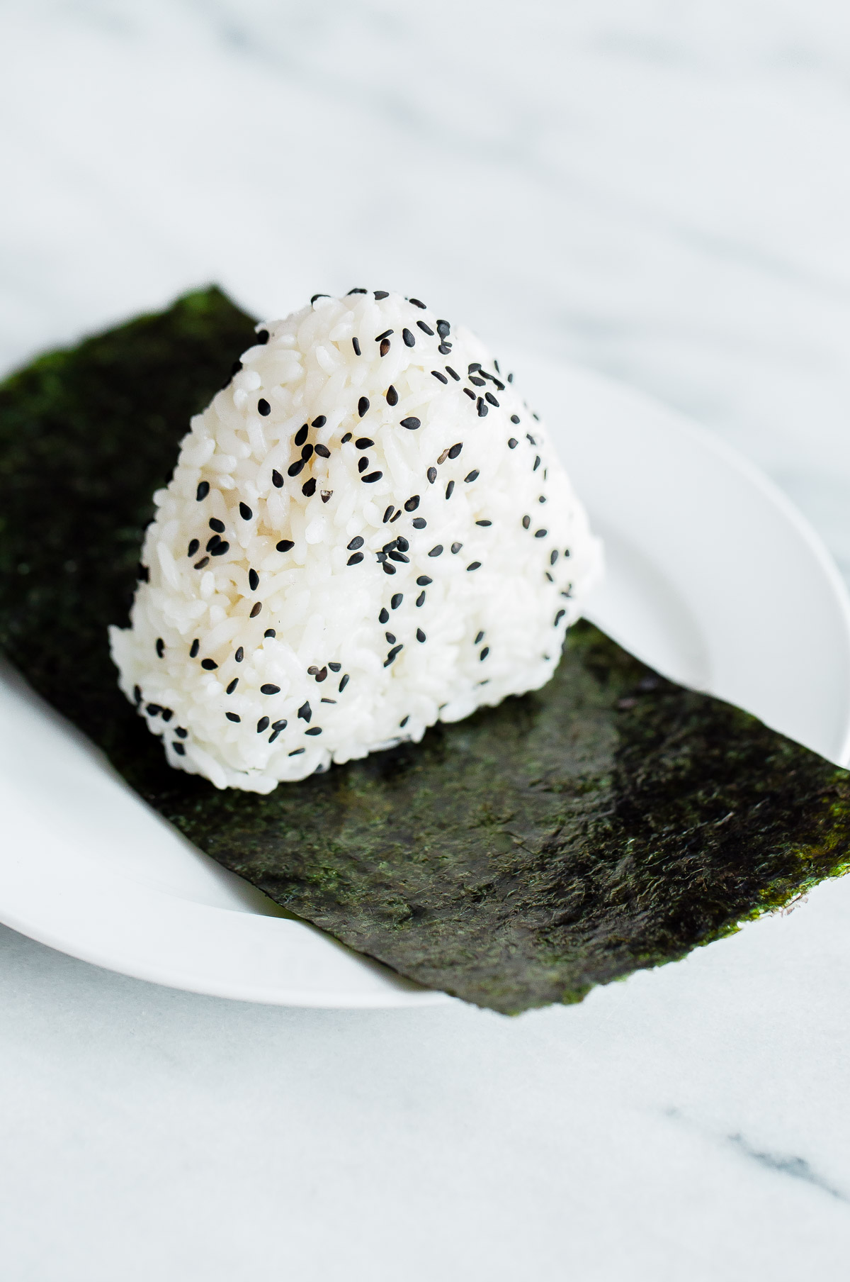Spicy Tuna Onigiri (How to Make Onigiri) A Beautiful Plate