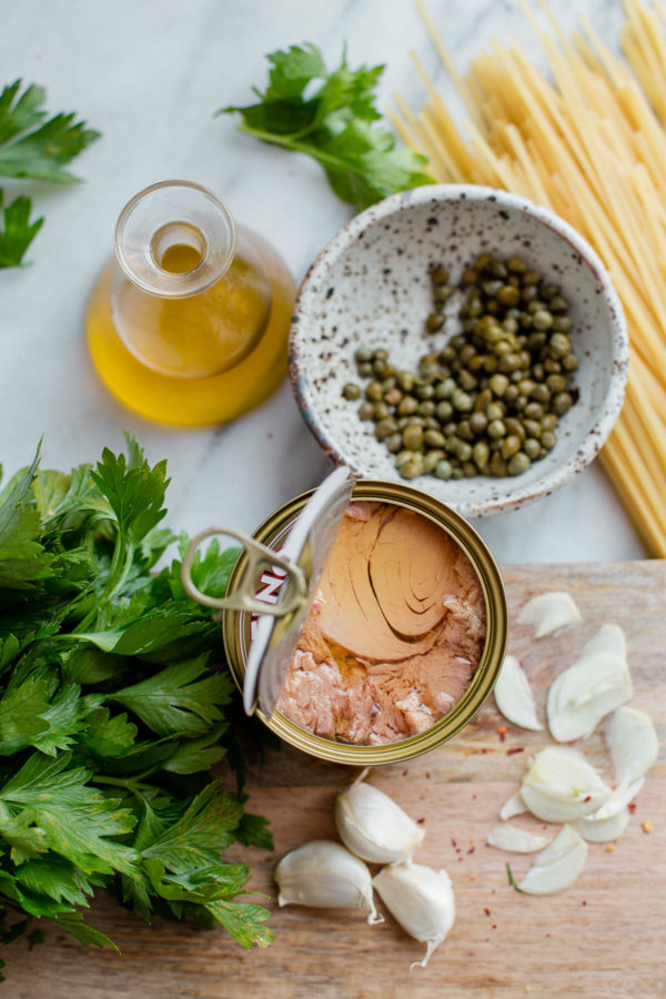 Tuna Pasta Ingredients