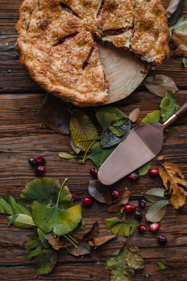 Apple Cranberry Pie