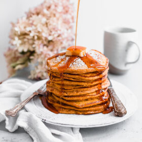 Pumpkin Souffle Pancakes