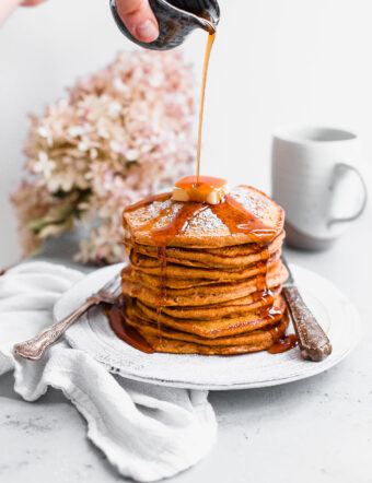 Pumpkin Souffle Pancakes