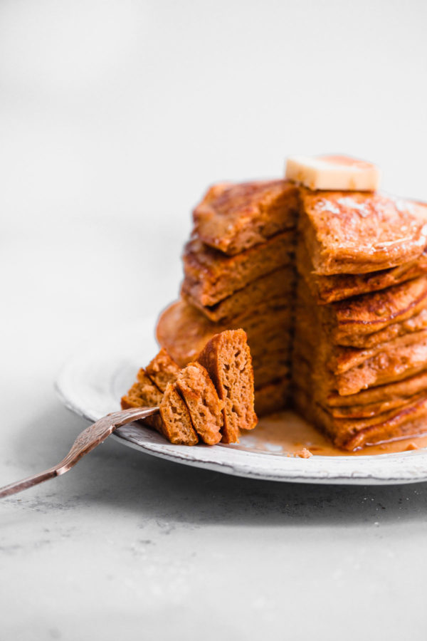 Pumpkin Souffle Pancakes