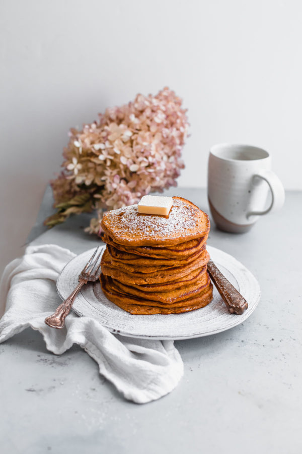 Pumpkin Souffle Pancakes