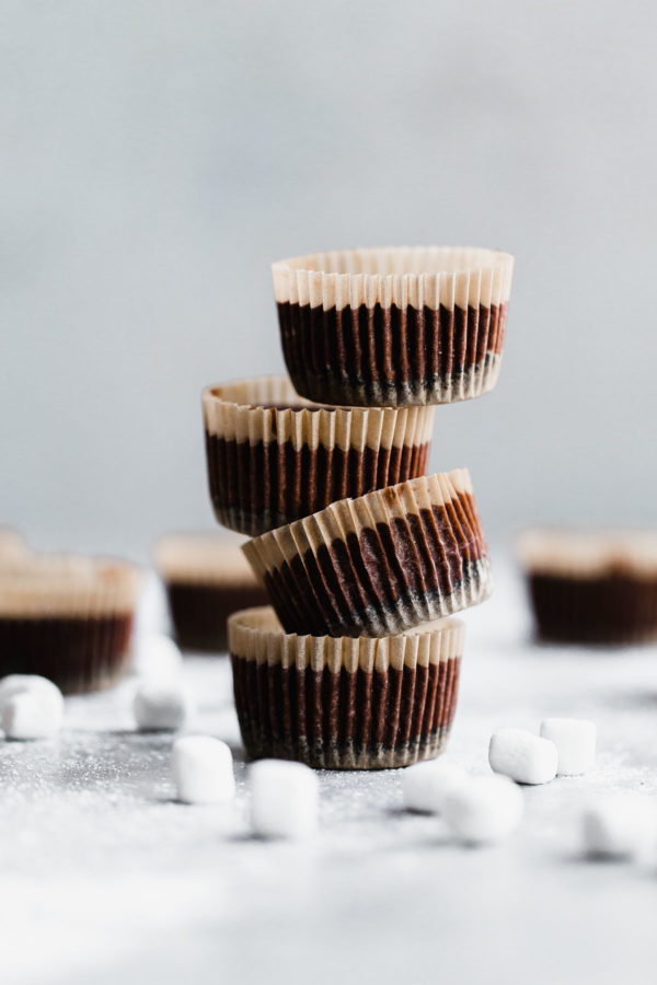 Hot Cocoa Cheesecake Minis  A Beautiful Plate