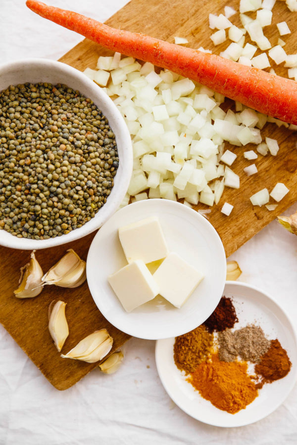 Slow Cooker Curried Lentil Soup