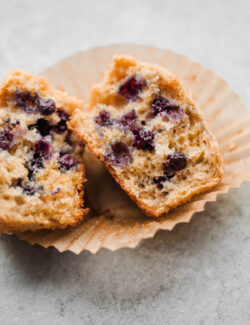 Split Blueberry Muffin