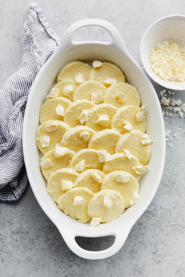 Gnocchi Alla Romana Before It is Baked