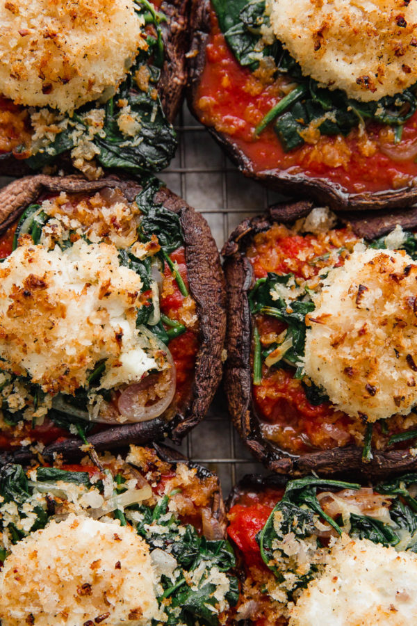 Stuffed Portobello Mushrooms 