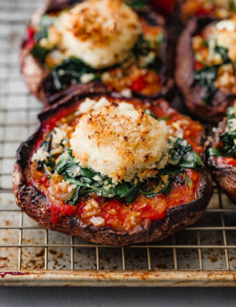 Stuffed Portobello Mushroom