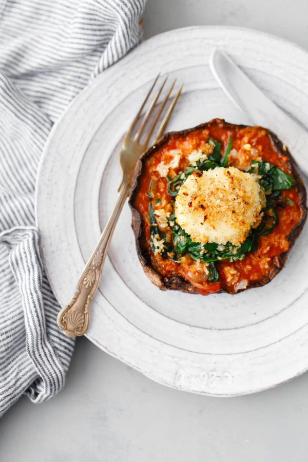 Stuffed Portobello Mushroom