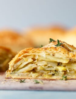 Potato Leek Cornish Pasty