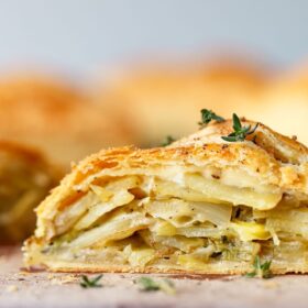 Potato Leek Cornish Pasty