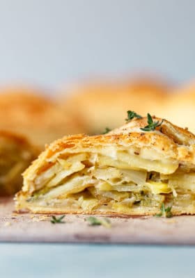 Potato Leek Cornish Pasty