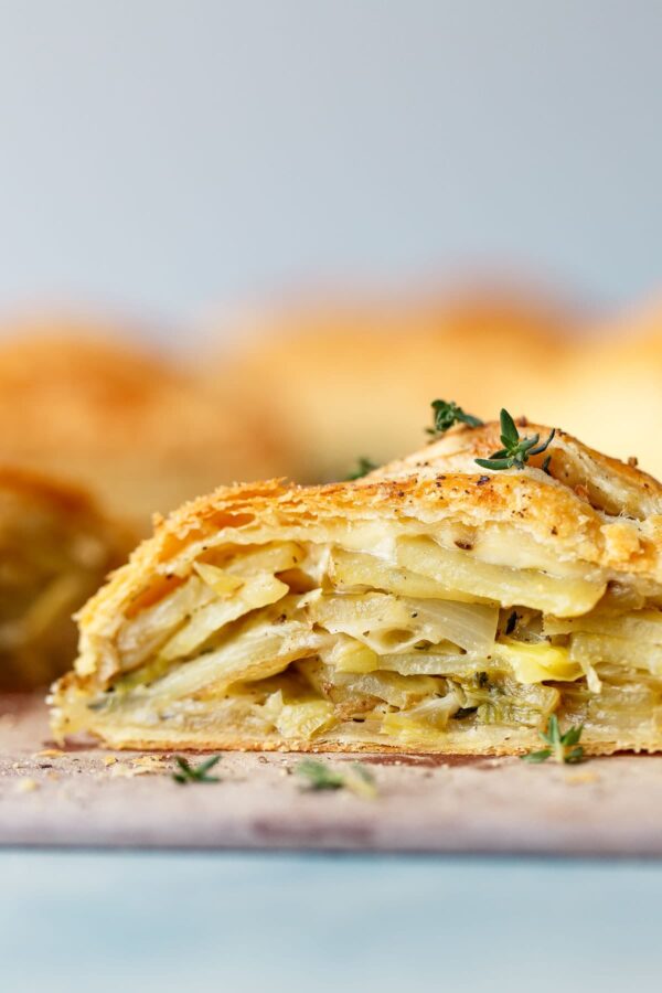 Potato Leek Cornish Pasty 