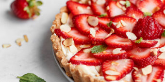 No Bake Strawberry Tart