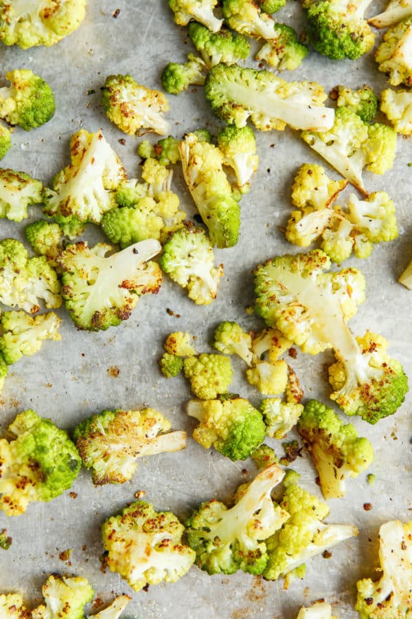 Roasted Romanesco Florets