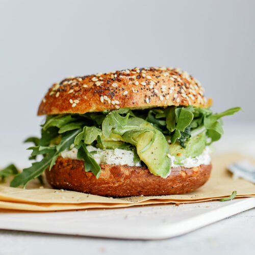 Everything Bagel Sandwich (Ultimate Avocado Toast) A Beautiful Plate