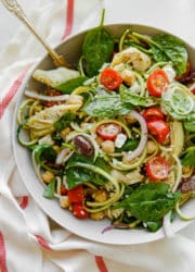 Mediterranean Zucchini Pasta Salad