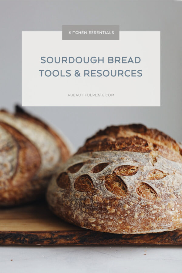 A Guide to Making Homemade Sourdough Bread at Home: Everything you need to make great sourdough bread at home - an extensive and detailed guide to my favorite sourdought bread tools and resources. Homemade Sourdough Bread