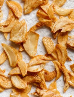 Crispy Garlic Chips