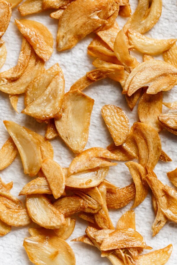 Crispy Garlic Chips