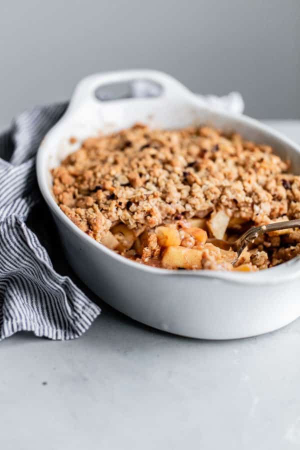 Apple Hazelnut Crisp Recipe