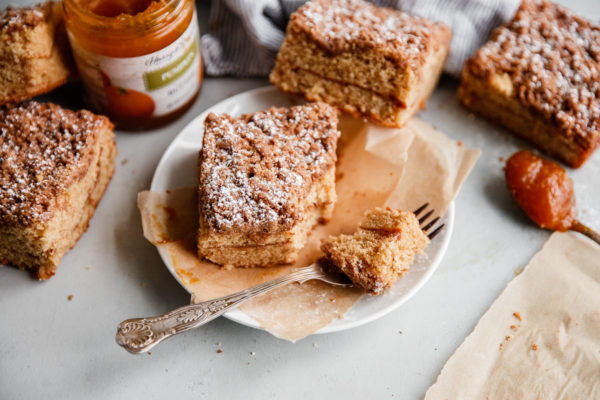 Spiced Coffee Cake with Pumpkin Butter 