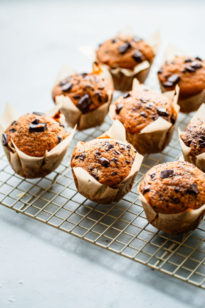 Pumpkin Chocolate Chip Muffins