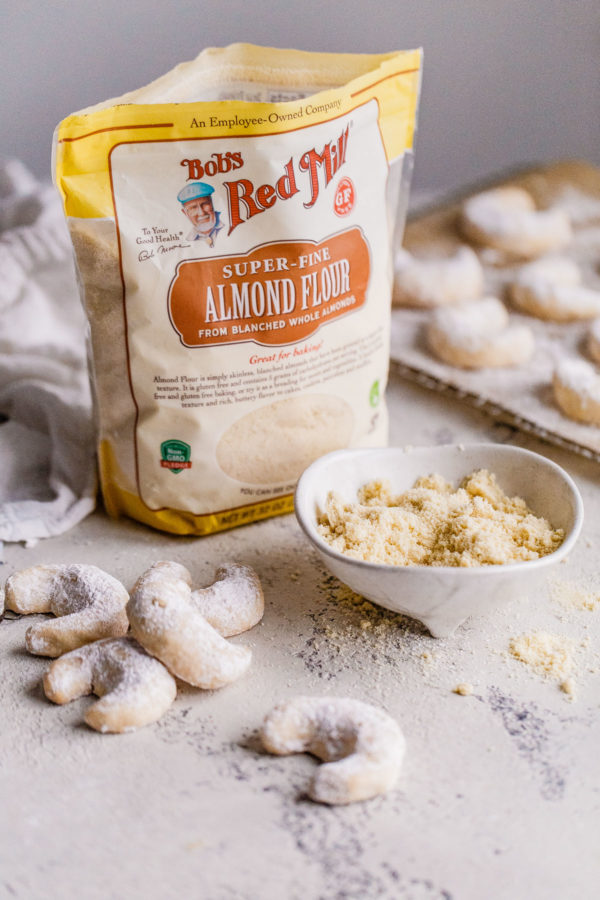 Almond Crescent Cookies