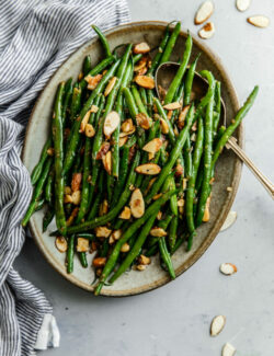 Green Beans Almondine