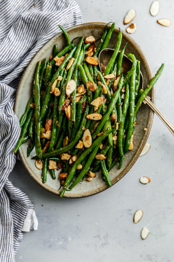 Green Beans Almondine