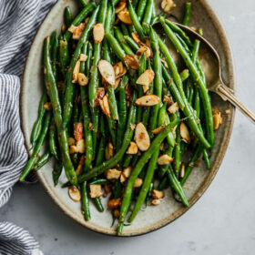 Green Beans Almondine