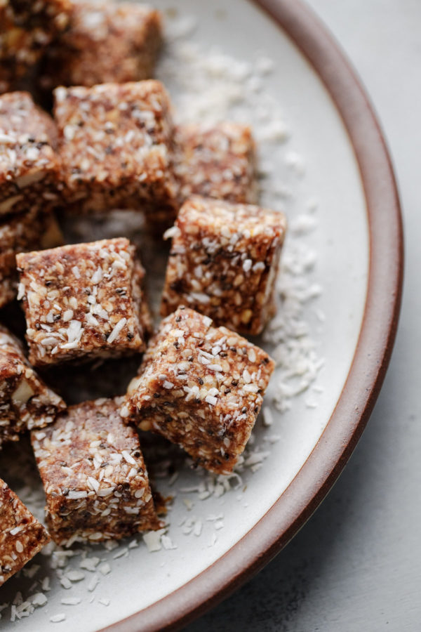 Coconut Cashew Chia Energy Bites