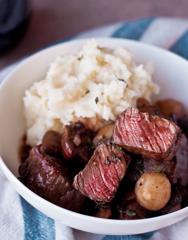 30 Minute Beef Bourguignon