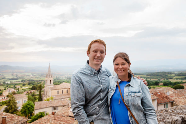 Couple in Bonnieux