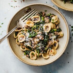 Broccoli Rabe and Sausage Pasta