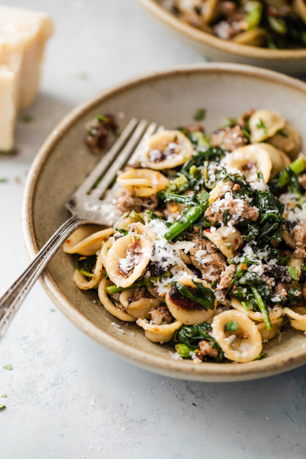 Broccoli Rabe and Sausage Pasta