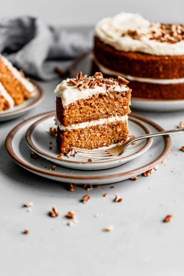 Carrot Cake with Pineapple and Coconut