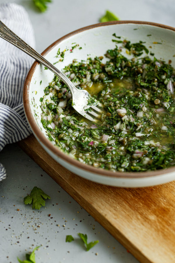 Caper Herb Vinaigrette