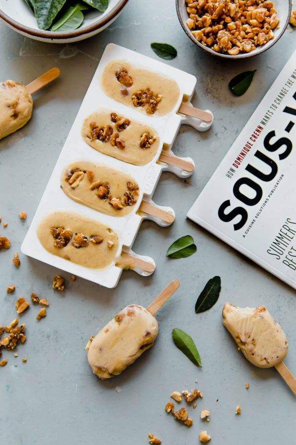 Honey Peanut Butter Popsicles from Sous-Vide Magazine