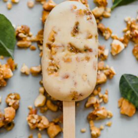 Peanut Butter Popsicles