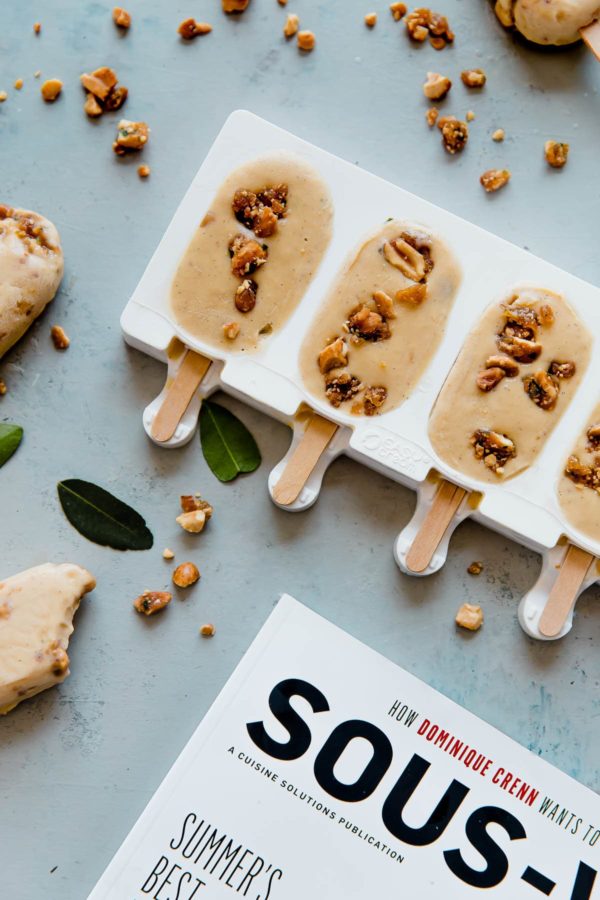 Peanut Butter Popsicles in Mold