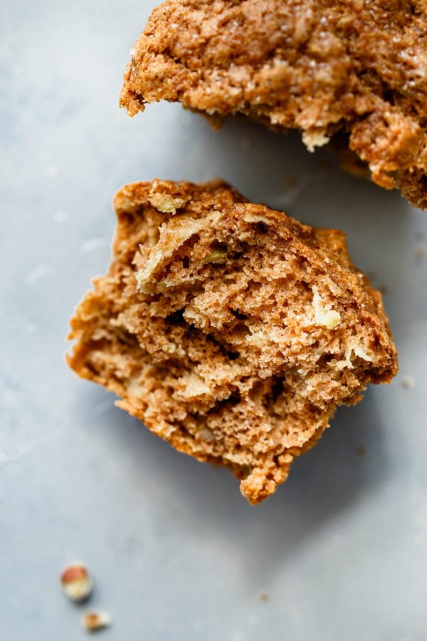 Apple Cinnamon Muffin Crumb