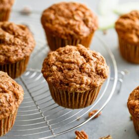 Whole Wheat Apple Cinnamon Muffins