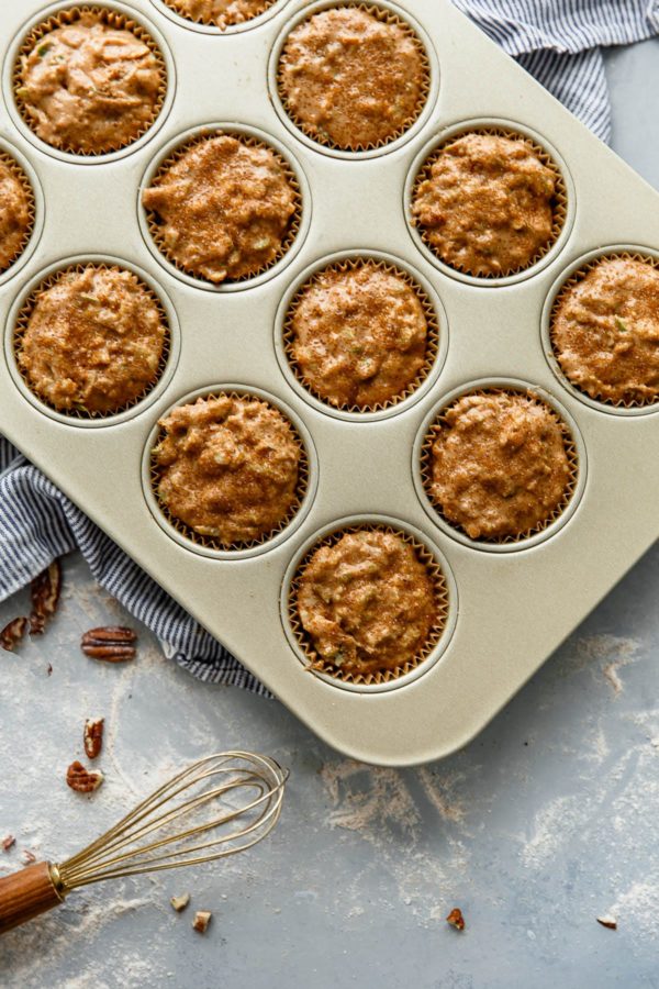 Apple Cinnamon Muffin Batter