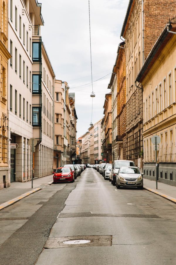 Budapest City Streets